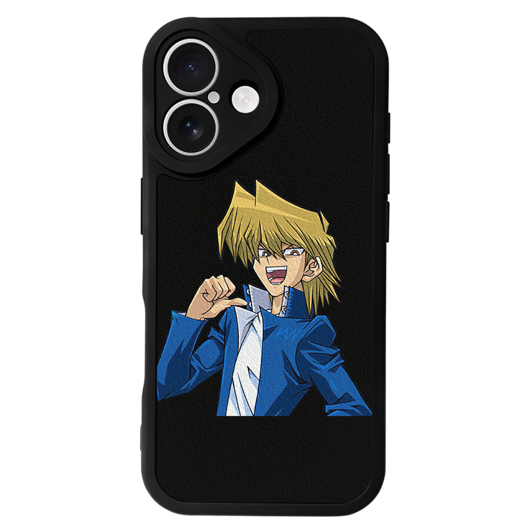 遊☆戯☆王 Yu-Gi-Oh! 【iPhone 16シリーズ対応】シリコンスマホケース（レザー調） 材質：シリコン